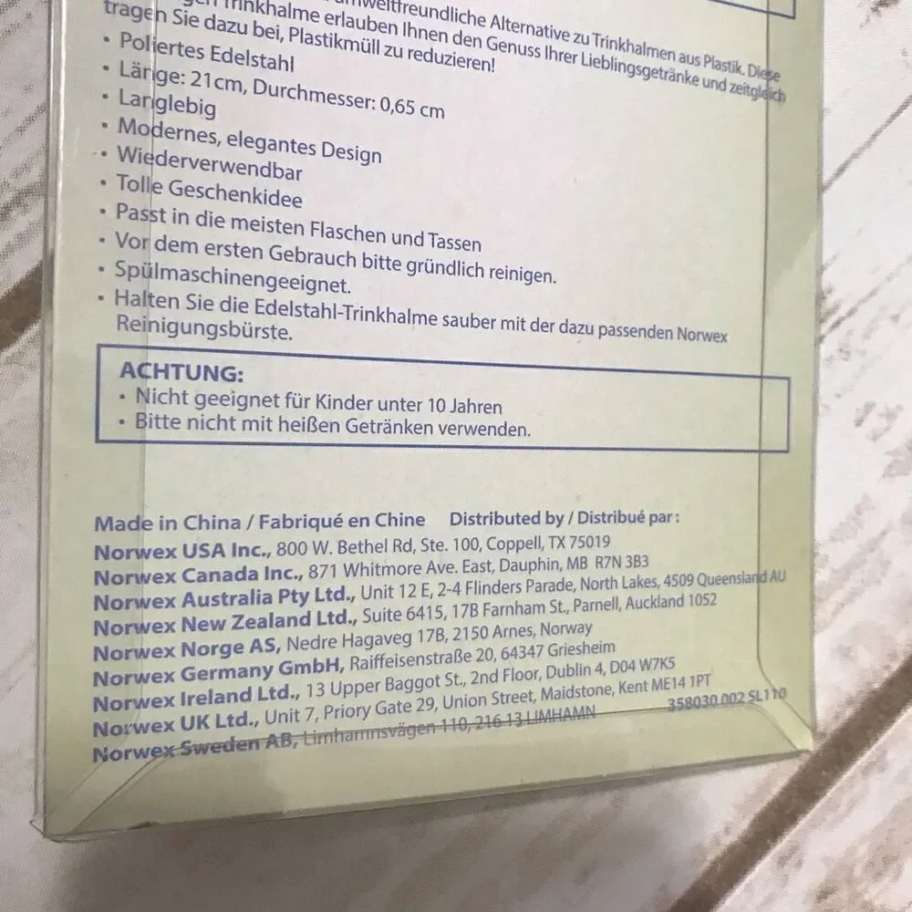 Norwex stainless steel